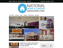 Tablet Screenshot of nationalhomeandgardenmagazine.com